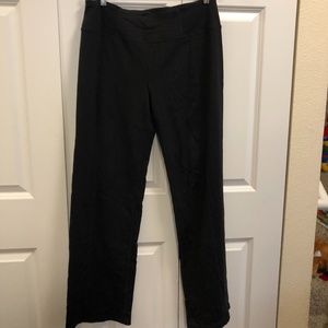 Prana wide leg stretch yoga pant, Black, L